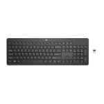 Teclado HP 230 membrana inalámbrico completo con receptor USB y batería AAA