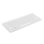 Clavier HP 350 Compact blanc sans pavé numérique Bluetooth 5.2 multi-appareils