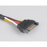 Cable de Extensión de Alimentación SATA Akasa 0,3 m Negro