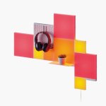 Lampada LED Nanoleaf N8100K02-10CB RGB Parete Quadrata 10 pezzi