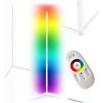 Lámpara de pie MOZOS LC-RGB-WH LED RGB Blanco 1400 mm Mando a distancia