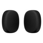 Auricolari Poly Mission 4/6 con cuscinetti in similpelle neri, confezione da 2