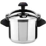 Olla a presión Magefesa Inoxtar 6 litros recta acero inoxidable plateado
