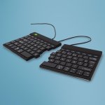 Clavier R-GO Tools Split Break magnétique ergonomique divisé AZERTY filaire noir
