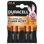 Pile Duracell BASIC LR6 Alcaline 1,5 V 4 pièces