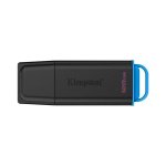 Unidad flash Kingston DataTraveler Exodia 128GB USB 3.2 Gen 1 Negro Azul