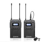 Microfone Boya BY-WM8 Pro-K1 com fio omnidirecional com receptor e LCD