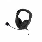 Auriculares Esperanza EH103 con cable, conectividad alámbrica, para llamadas y música, negros