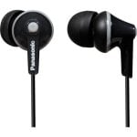 Auricolari Panasonic RP-HJE125E-K con cavo jack 3,5 mm, musica, neri