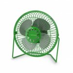 Ventoinha de Sobremesa Esperanza EA149G 2,5W 4 Pás USB Metal Verde