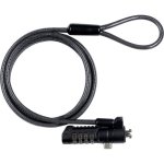 Cavo antifurto Gearlab GLB220102 1,8 m Kensington codice acciaio carbonio nero