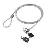 Cable antirrobo Goobay 93037 1,5 m Llave redonda Acero Gris