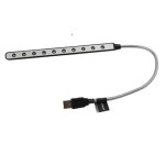 Lámpara USB Esperanza EA148 Negro/Plata 5V 0.5A