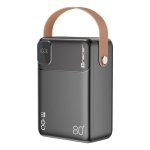 Bateria Externa Tracer PRIME-V8 80000 mAh Quick Charge 4+ Power Delivery 3.0 Preto