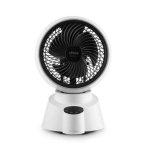 Ventoinha de Sobremesa Ufesa FF1470 40W 22cm 6 Velocidades Oscilante Cabeça Inclinável com Luz Comando