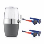 Dispensador de Cerveja InnovaGoods Freer 4L com 2 Óculos Sunfold France