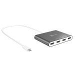 Adattatore Multi-Monitor USB-C™ a HDMI™ 4 Porte j5create