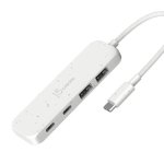 USB-C 4-Port-Hub j5create Ökologische Generationen