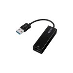 Adaptador USB a Ethernet ASUS OH102 U3 TO RJ45 DONGLE Negro