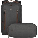 Rucksack Wenger City Upgrade 16" Polyester 15L Grau