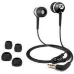 Auriculares Sennheiser CX 300 II con cable Mini Jack 3.5 mm, sonido potente y ajuste personalizado, negros