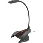 Micrófono Krux Prana Jack dinámico omnidireccional con iluminación RGB