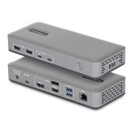 Base per Portatili StarTech.com 199UE-USBC-DOCK Triplo Schermo 4K60Hz Ethernet 1GbE