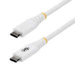 Kabel USB-C StarTech 3m PD 240W EPR 5A USB 2.0 Weiß