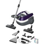 Aspiradora de Tapicerías Bosch AquaWash&Clean BWD41740 1700 W 5 L Filtro PureAir Violeta