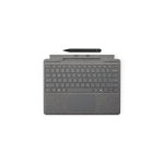Clavier Microsoft Surface Pro avec Stylo Slim QWERTZ Allemand Platine