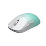 Ratón Hator Quasar 3 Ultima 8K Wireless 30000 DPI Blanc Menthe Rechargeable