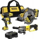 Set de herramientas eléctricas Stanley 8 elementos 18V 4Ah V20