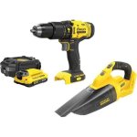 Set de ferramentas elétricas Stanley FatMax 4 elementos 18V SFMCK219D1-QW