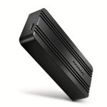 Caja PC Axagon EEM2-40G M.2 Aluminio Negro USB Type-C 40 Gbit/s