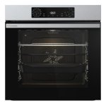 Horno Multifunción Hisense 77L 60cm Pirolítico A++ AirFryer Pizza Guías Telescópicas Negro