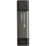 Unidad SSD Externa Team Group X2 MAX DRIVE 2TB Aluminio Titanio USB 3.2 Gen2 Dual