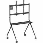 Vogel's T1011 Supporto TV Mobile 50 a 86" VESA 200x200 a 900x600 Max 80Kg Nero