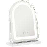 Espelho Maquilhagem Homcom 505-023V90WT LED Branco Rotação 360° Controlo Tátil