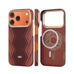 Funda para móvel Raptic Skin Bionic Snake MagSafe Fibra de Aramida para iPhone 17 Pro