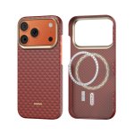 Raptic Funda Para Iphone 17 Pro – Carcasa Magsafe De Fibra De Aramida Skin Origin Oriental, Protección Y Ajuste Preciso
