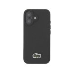 Lacoste Funda Para Iphone 17 – Carcasa De Pvc Con Magsafe Negro Petit Piqué Con Logo Lacado, Protección Segura Y Ajuste Preciso
