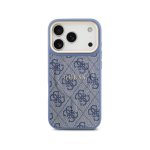Funda para móvel Guess 4G Clássico Azul Design Elegante Ajuste Preciso para iPhone 17 Pro