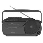 Grabadora de Casete Nevir com Rádio FM e Microfone Incorporado