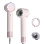 Secador de Cabelo Iónico Gosund SuperWind HD21 1300W Motor Brushless Leve Rosa