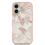 Funda para móvel Guess Jungle Print MagSafe PC TPU Rosa Design Elegante para iPhone 17