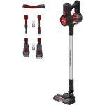 Taurus Crossback Dazzle Aspiradora Escoba 22.2V Negro/Rojo