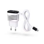 Cargador Micro-USB 5V 3.1A Max con 2 Puertos USB Adicionales
