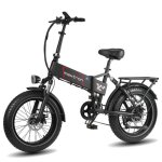 Bicicleta Eléctrica Maxturn Polaris Motor 500W Batería 48V13Ah 20" Frenos Disco