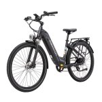 Vélo Électrique Maxturn Marathon 250W 36V 27.5" Freins à Disque Hydrauliques Violet