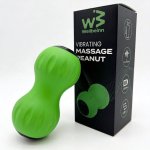Rodillo de massage Wellbeinn Rollinn Peanut vibratoire